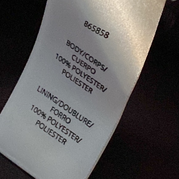 JS Collections Navy Blue Sleeveless Embroidered Holiday Party Gown Maxi Dress 4 - Picture 8 of 9